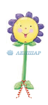 Фигурный воздушный шар в форме цветка